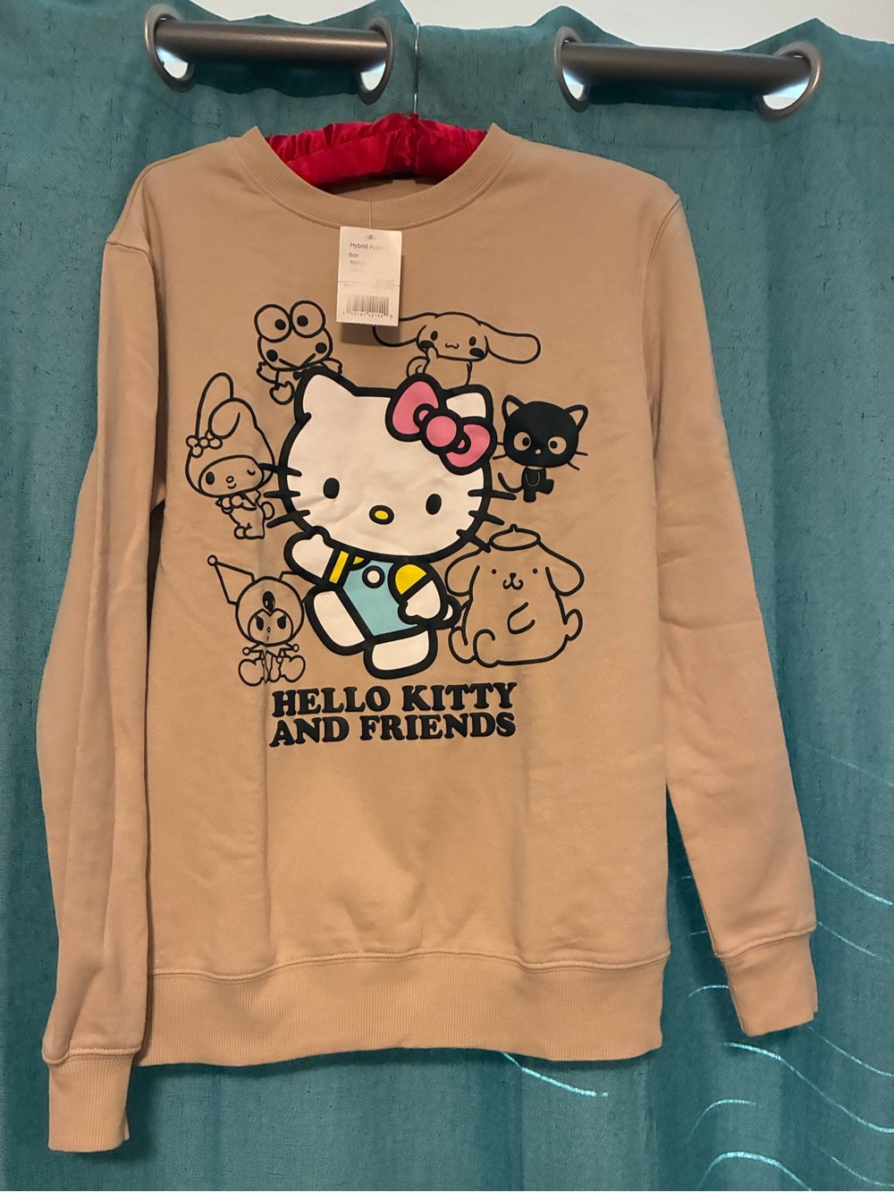 Beige Hello Kitty Sweatshirt